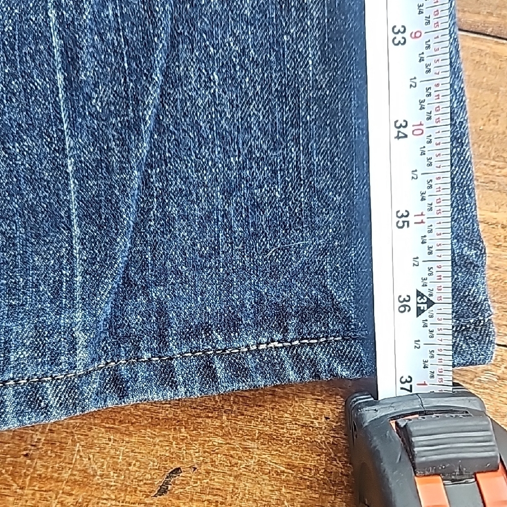 Levi's Blue Boot Cut Jeans Classic Style - Picture 4 of 7
